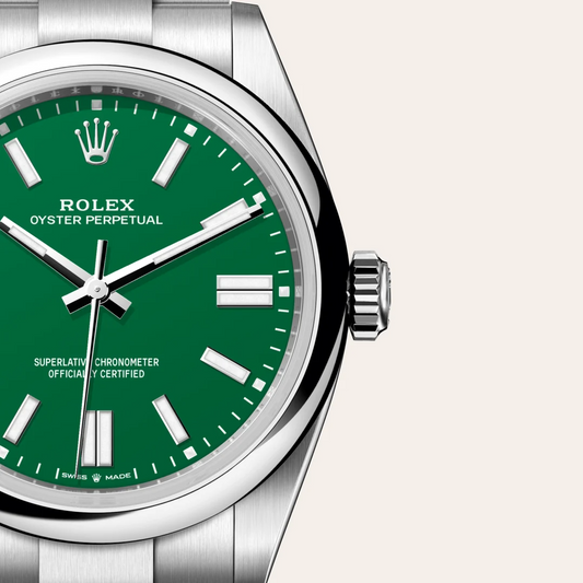 ΛEVUM Perpetual Watch - Emerald Green