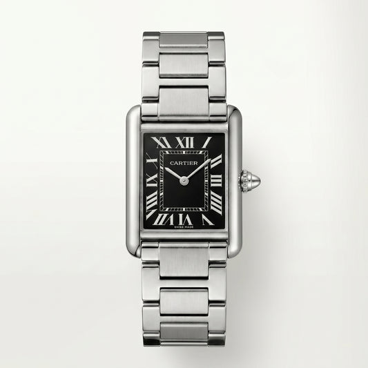 ΛEVUM Classic Tank Watch - Midnight Black