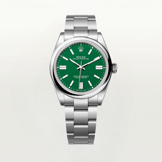 ΛEVUM Perpetual Watch - Emerald Green